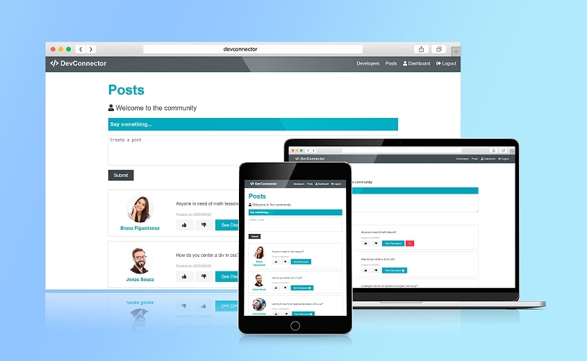 DevConnector - Posts